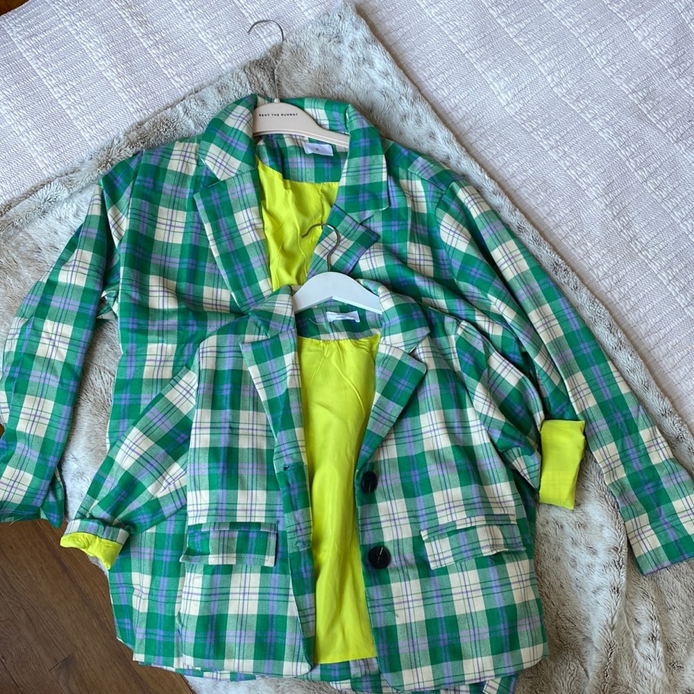 Matching mommy+me blazers